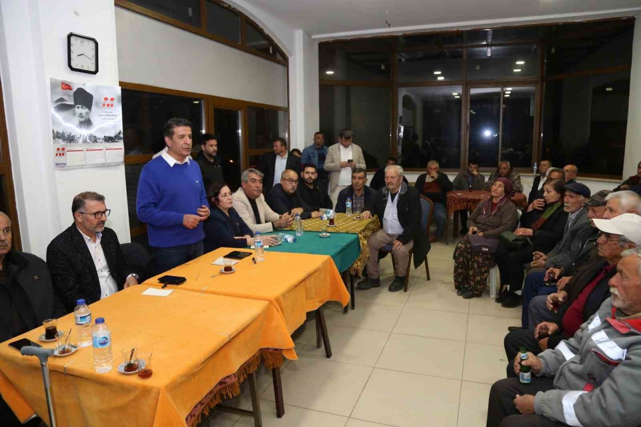 Başkan genç, mahalle buluşmalarında