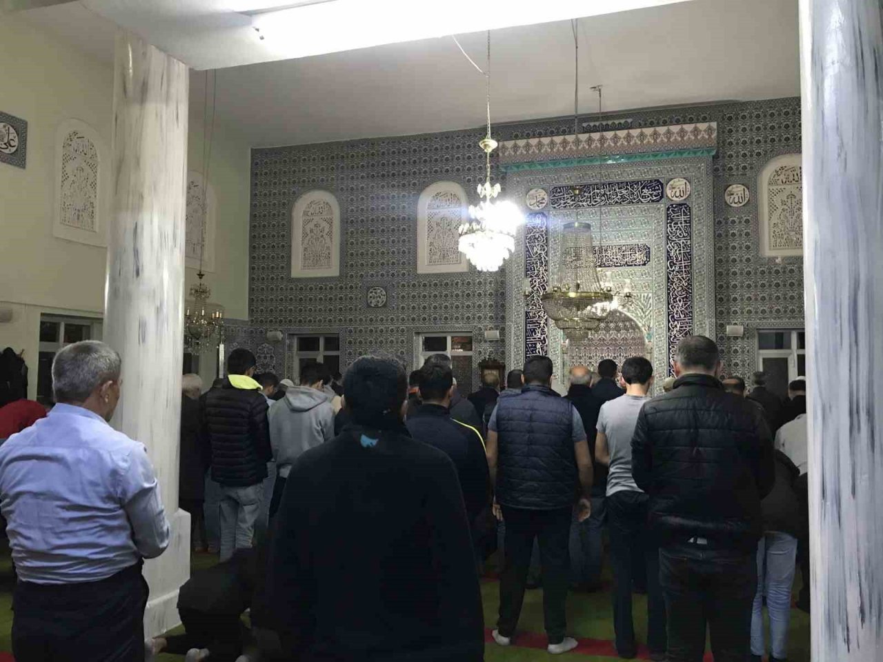 Edirne’de camiler doldu taştı