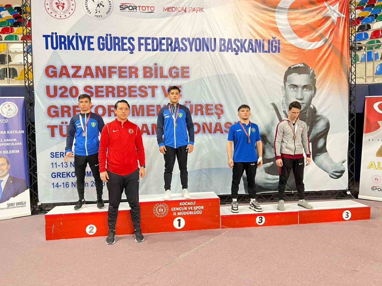 Kayserili güreşçiler madalyalara ambargo koydu