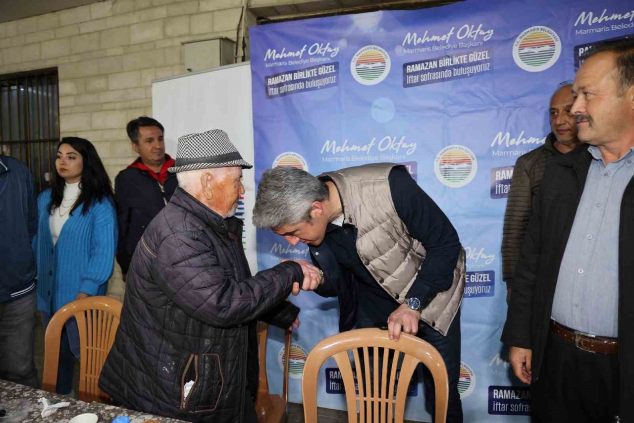 Marmaris’te mahalle iftarları Taşlıca’da sonlandı