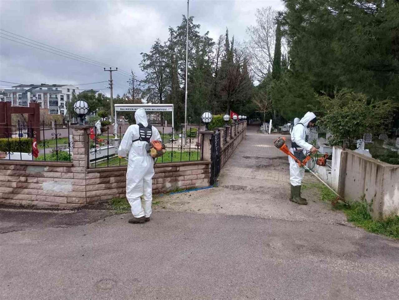 Mezarlıklar Ramazan Bayramına hazır