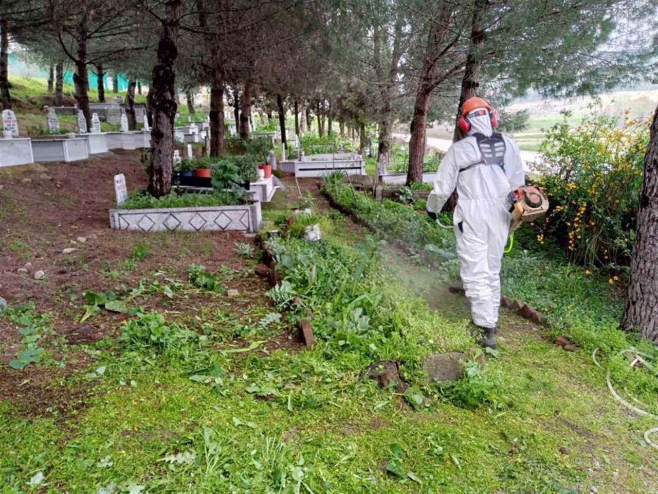 Mezarlıklar Ramazan Bayramına hazır