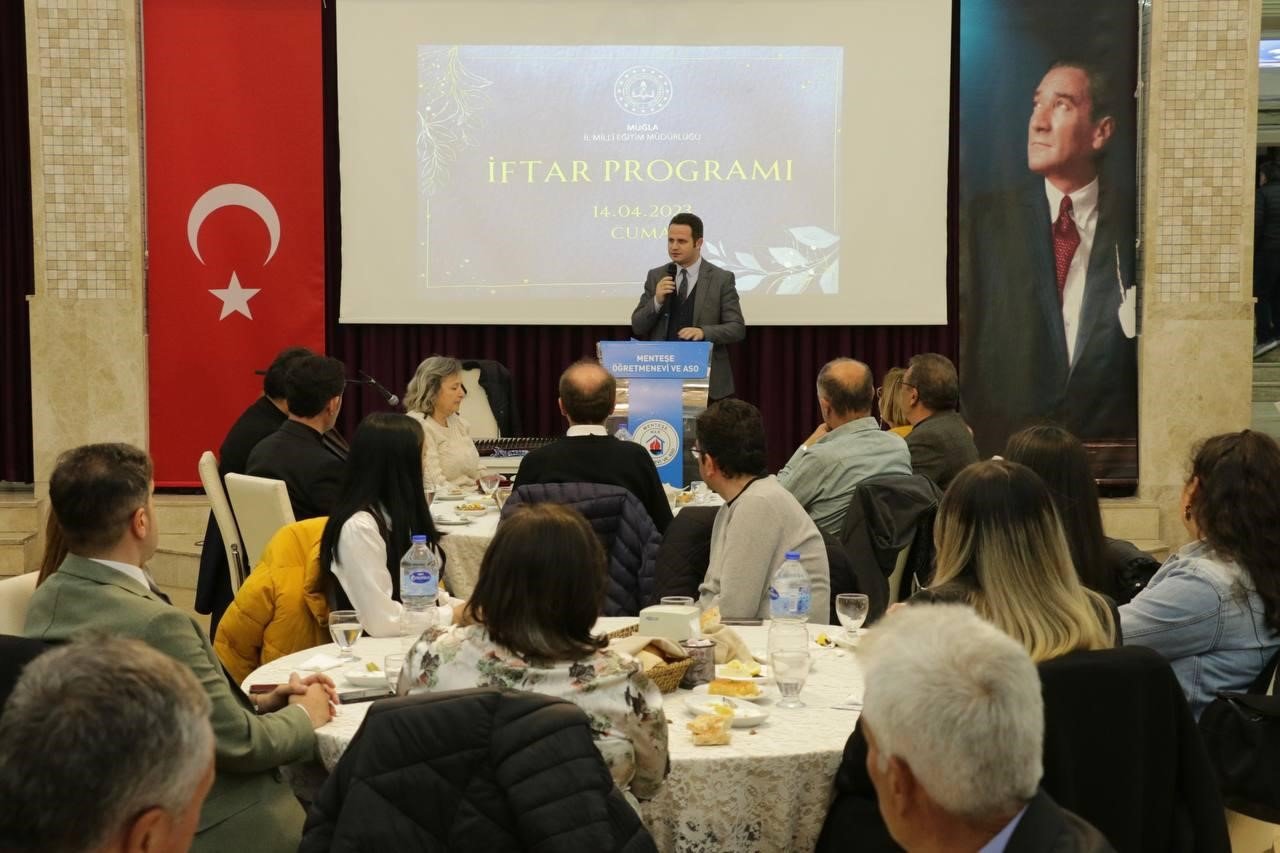 Muğla İl Milli Eğitim Müdürlüğü personelleri iftar programında buluştu