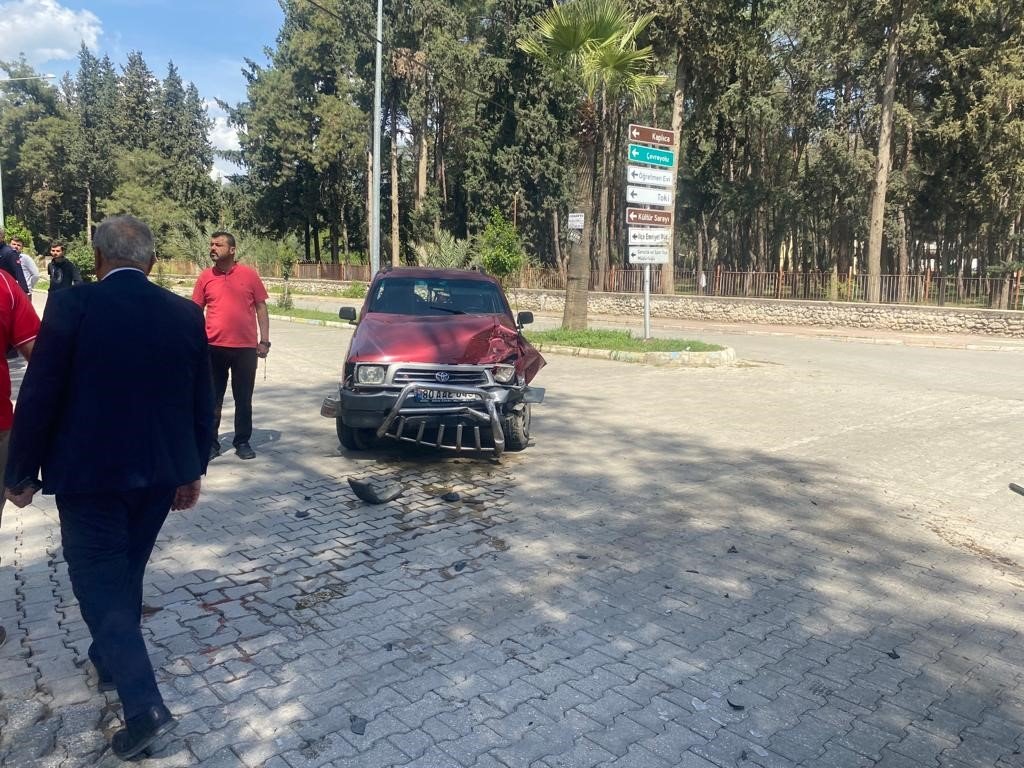 Osmaniye’de trafik kazası: 2 yaralı