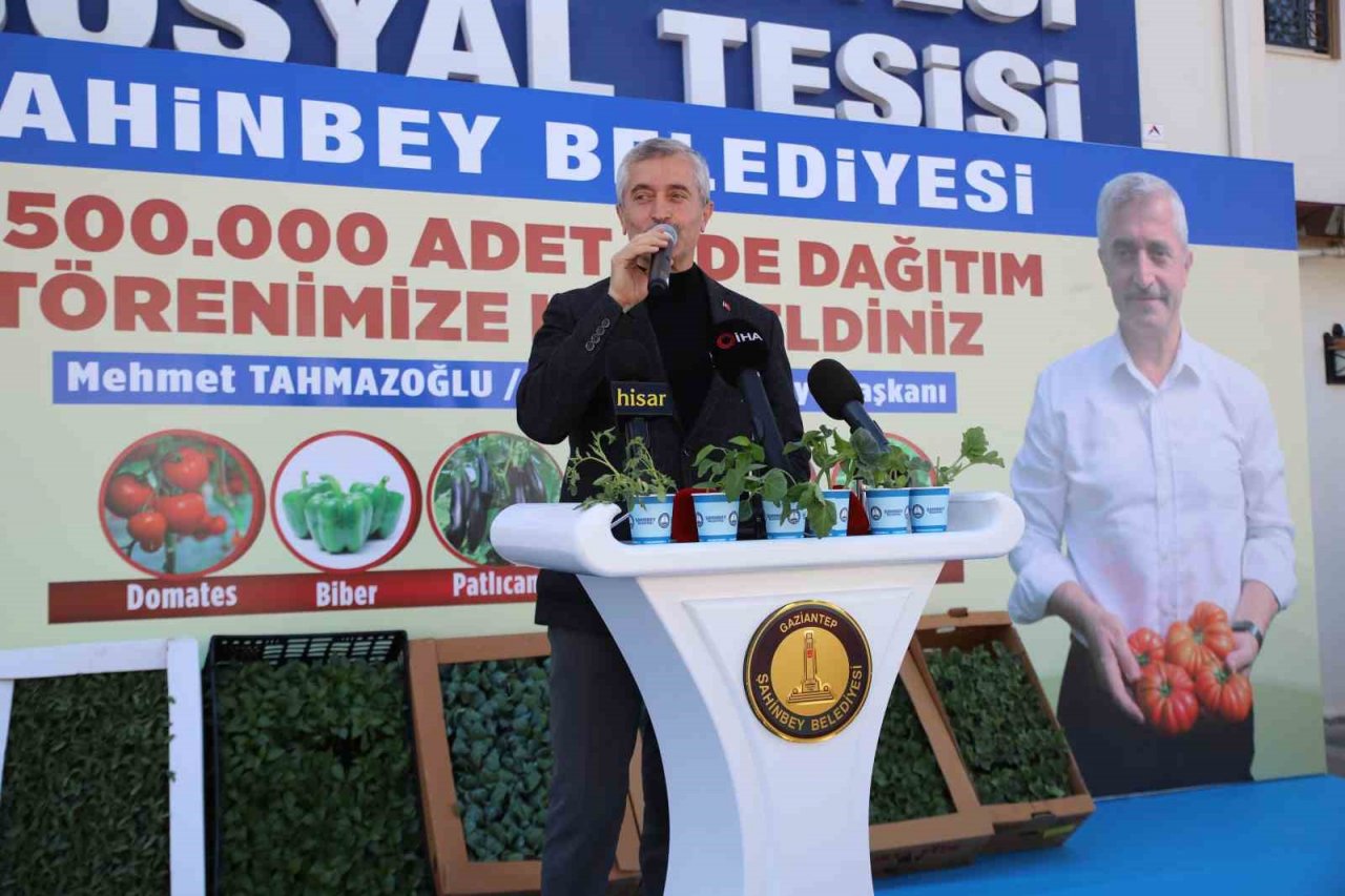 Gaziantep’te çiftçiye 11 milyon 500 bin adet fide dağıtıldı