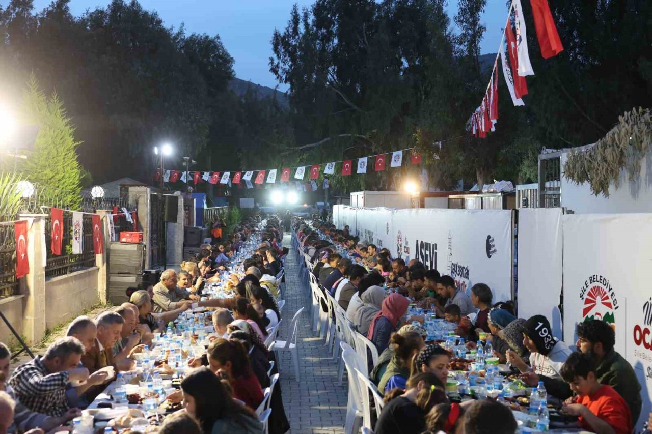 Şile’den Antakya’ya uzanan gönül sofrası