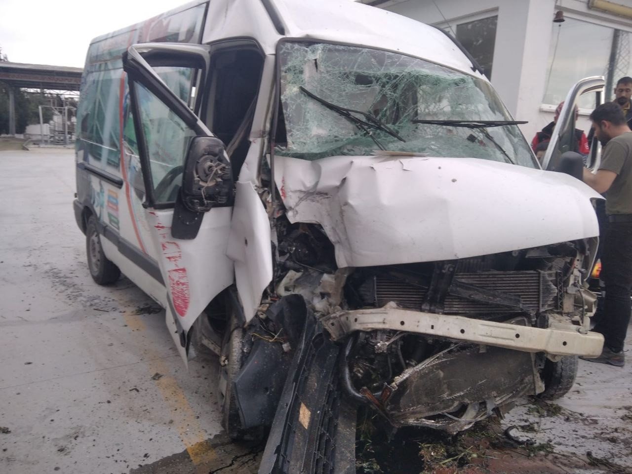 Susurluk’ta trafik kazası: 1 yaralı