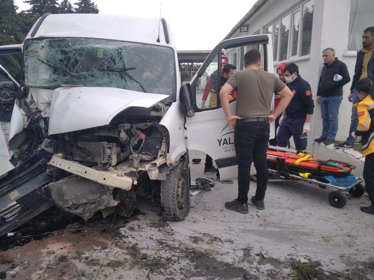 Susurluk’ta trafik kazası: 1 yaralı