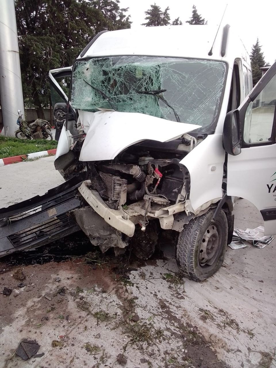 Susurluk’ta trafik kazası: 1 yaralı