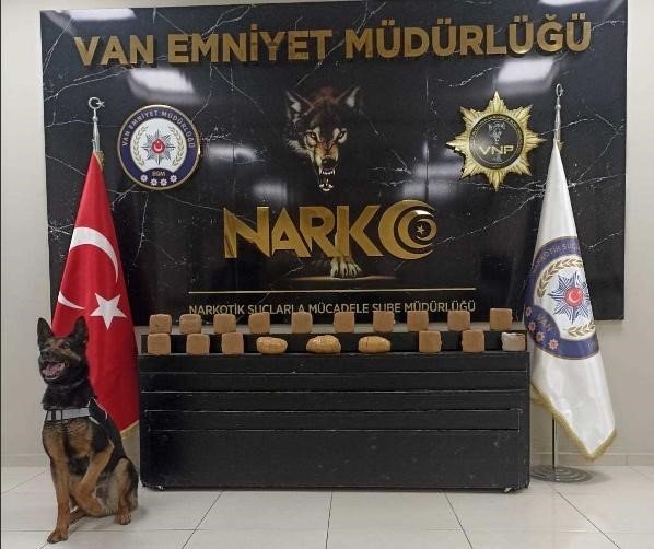 Van’da 55 kilo 500 gram uyuşturucu ele geçirildi