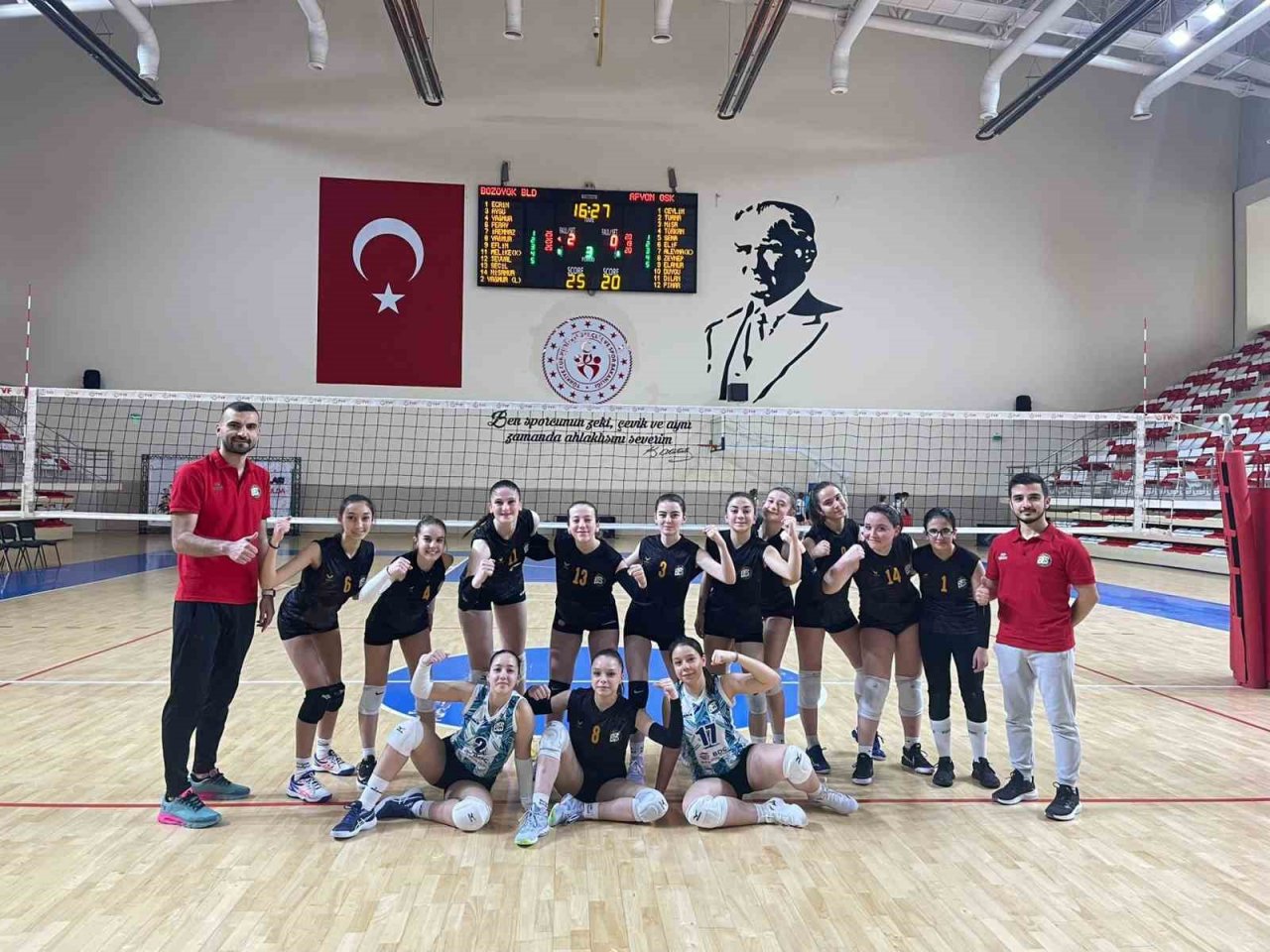 Bozüyük ekibi Yıldız Kızlar Eskişehir grubunu 2. sırada tamamladı