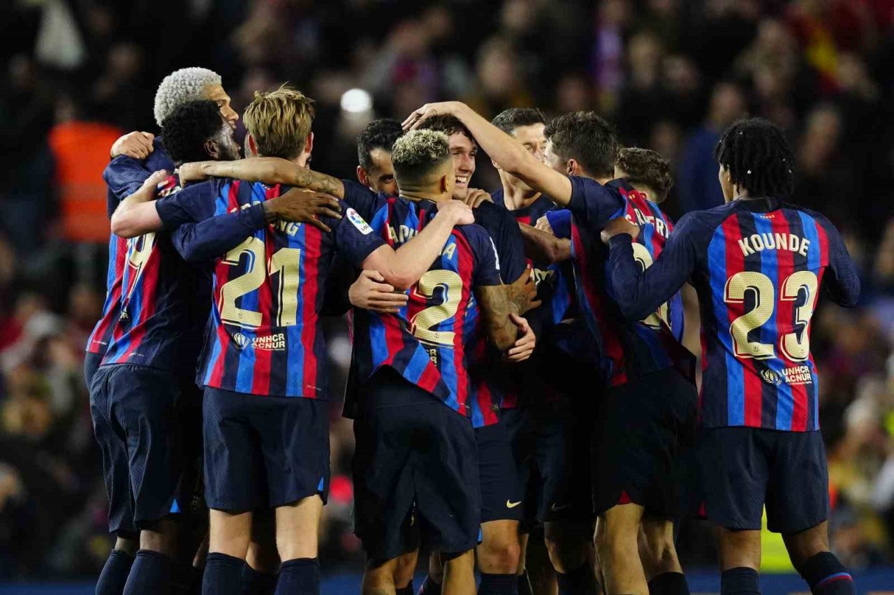 Barcelona, Avrupa’nın 5 büyük liginde en az gol yiyen takım oldu
