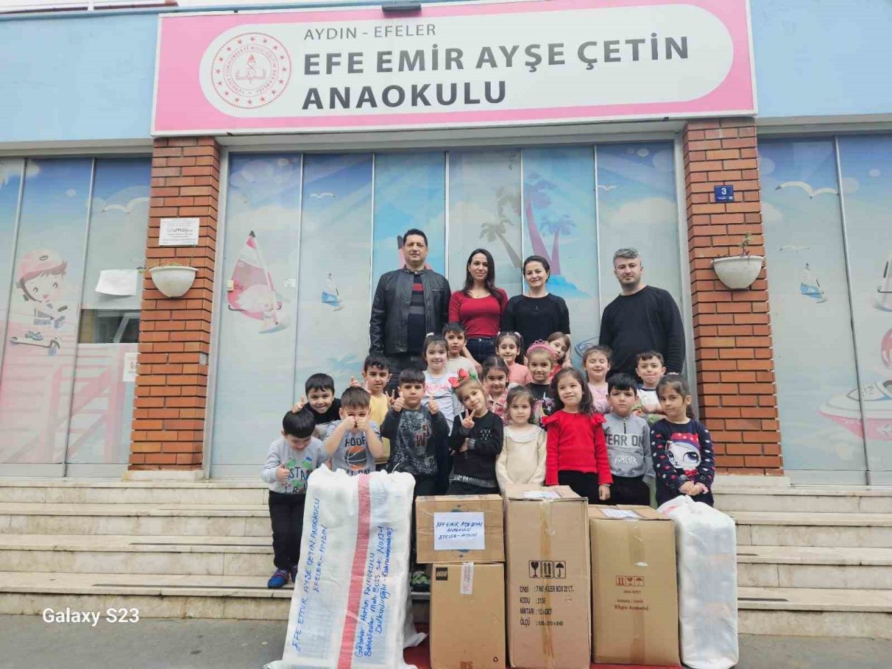 Aydınlı miniklerden Kahramanmaraş’a gönül köprüsü