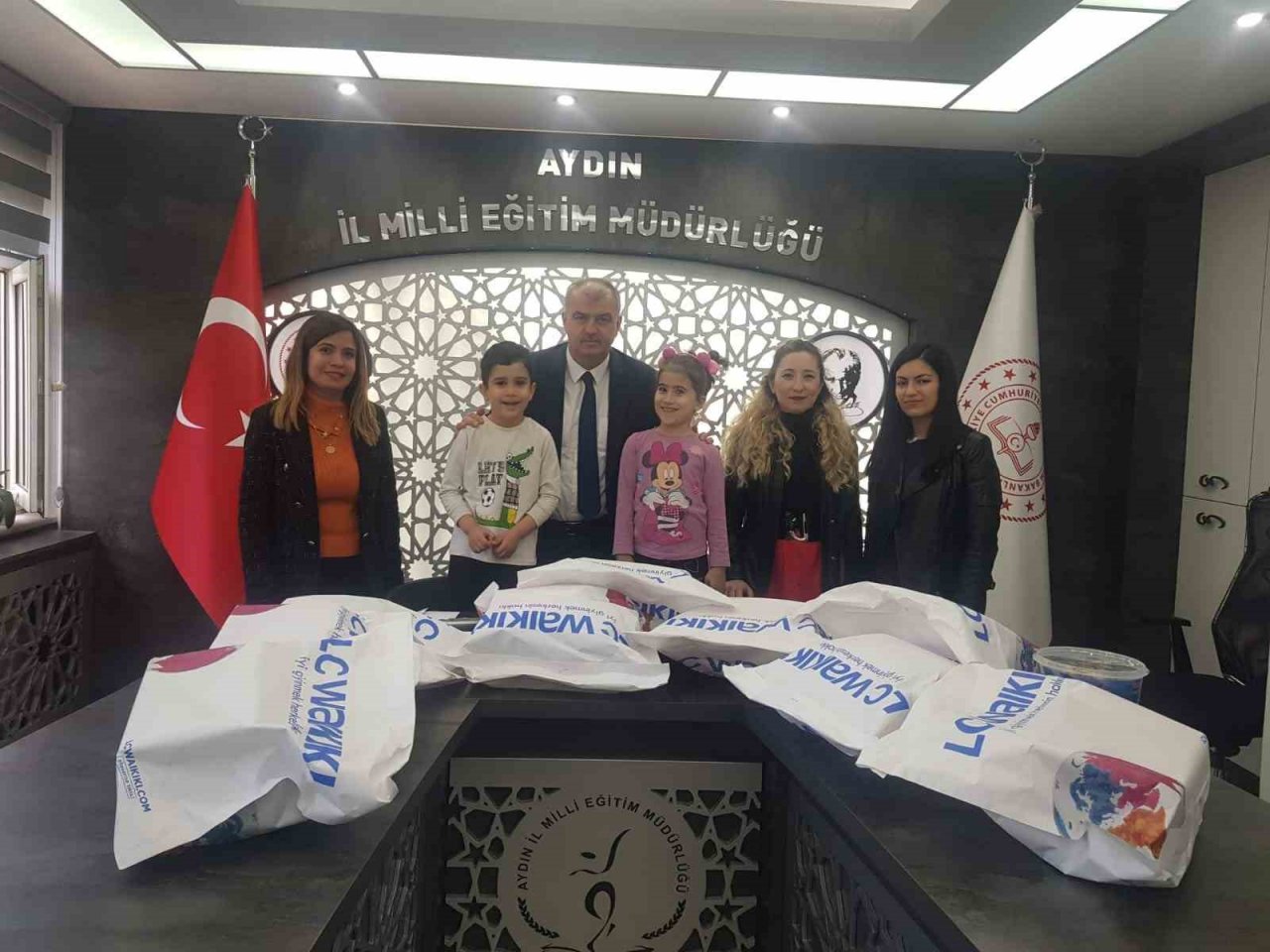 Aydınlı miniklerden Kahramanmaraş’a gönül köprüsü