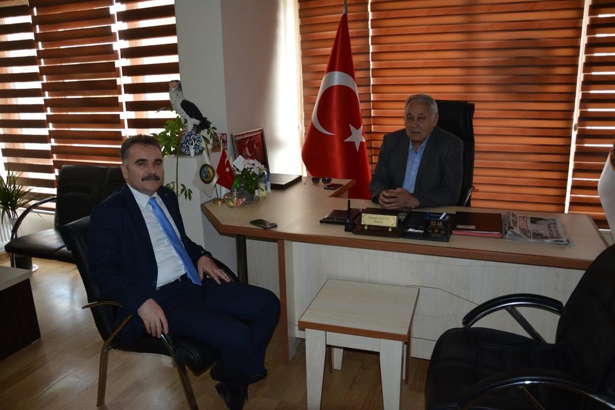 Kaymakam Odabaş, esnaf odası başkanlarını ziyaret etti