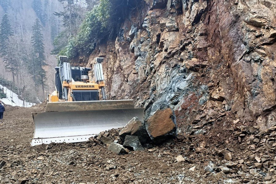 Gölyaka’da orman yolları onarılıyor