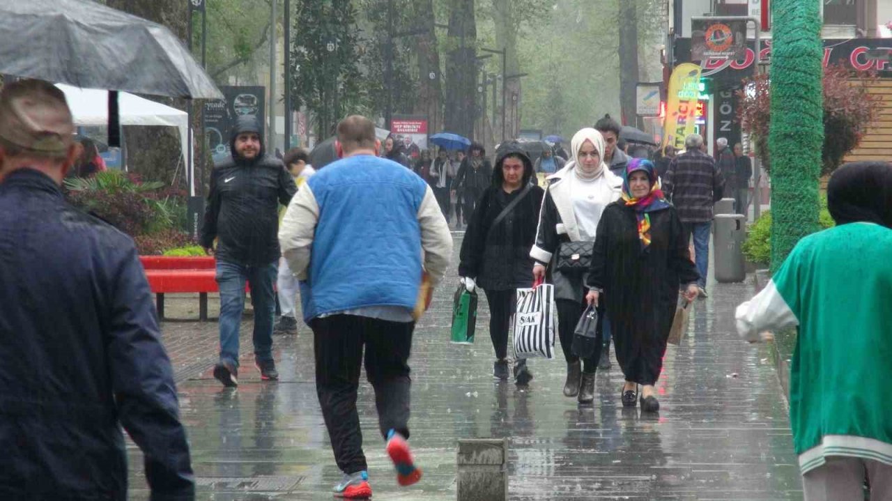 Kocaeli bir günde 4 mevsimi yaşadı