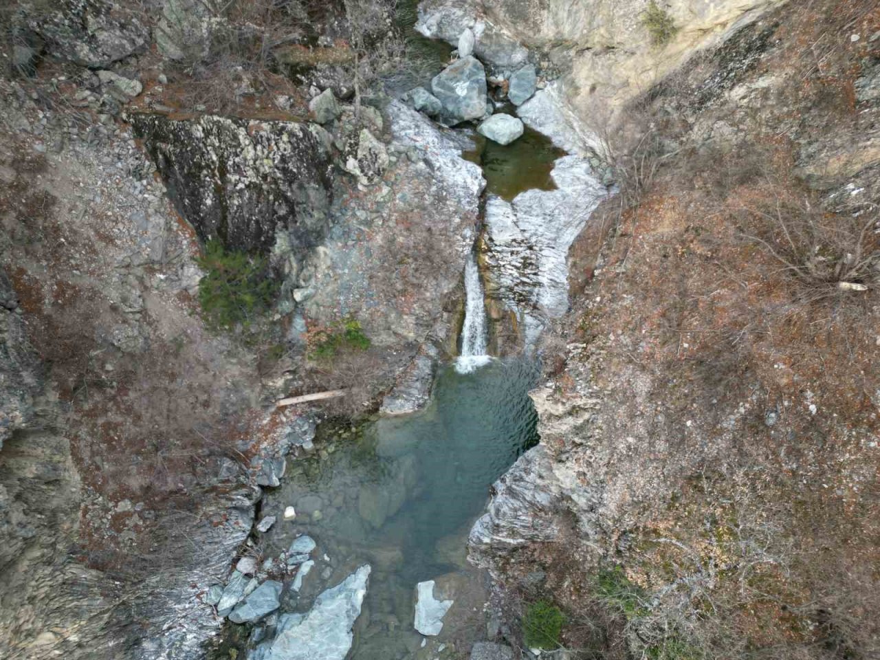 Kastamonu’da katmanlı şelale keşfedildi