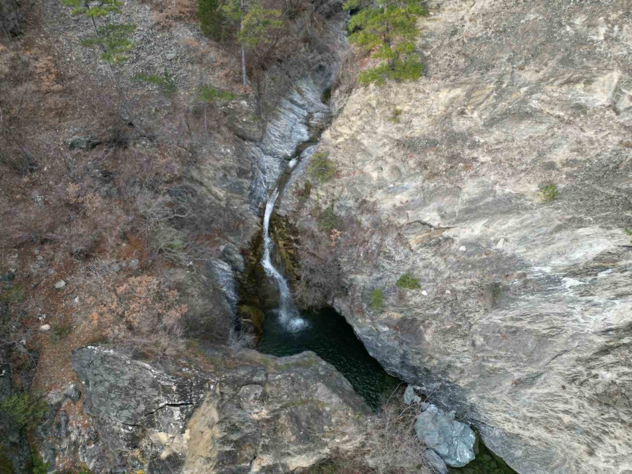 Kastamonu’da katmanlı şelale keşfedildi