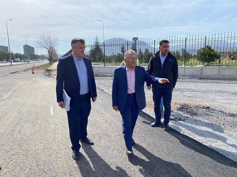 Başkan Büyükkılıç, Recep Tayyip Erdoğan Millet Bahçesi’nde incelemede bulundu