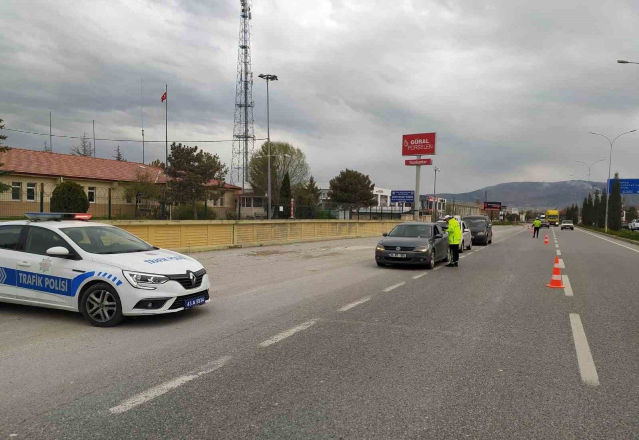 Kütahya’da Ramazan Bayramı süresince trafik tedbirlerinde 375 ekip ve 753 personel görev yapacak