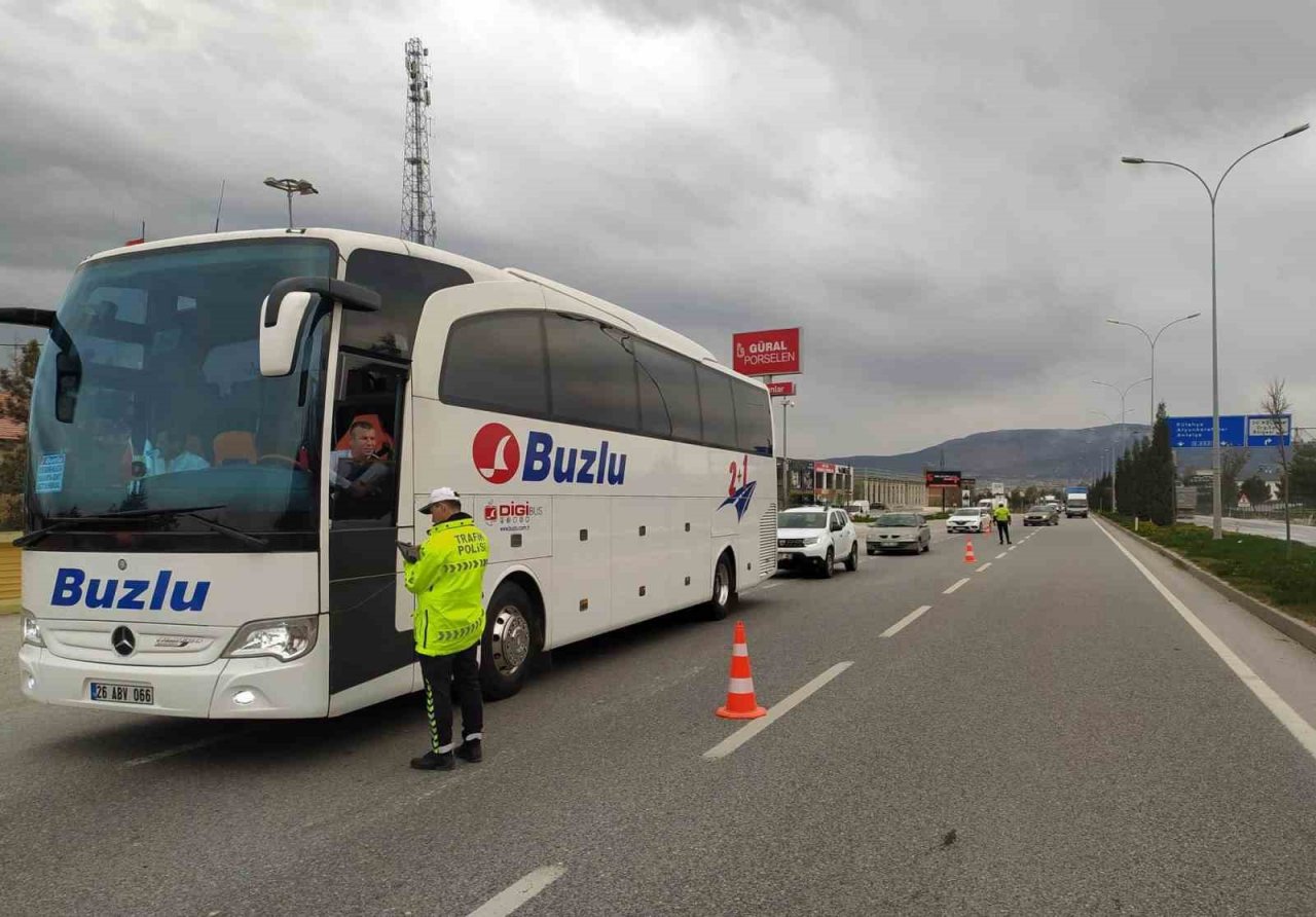 Kütahya’da Ramazan Bayramı süresince trafik tedbirlerinde 375 ekip ve 753 personel görev yapacak