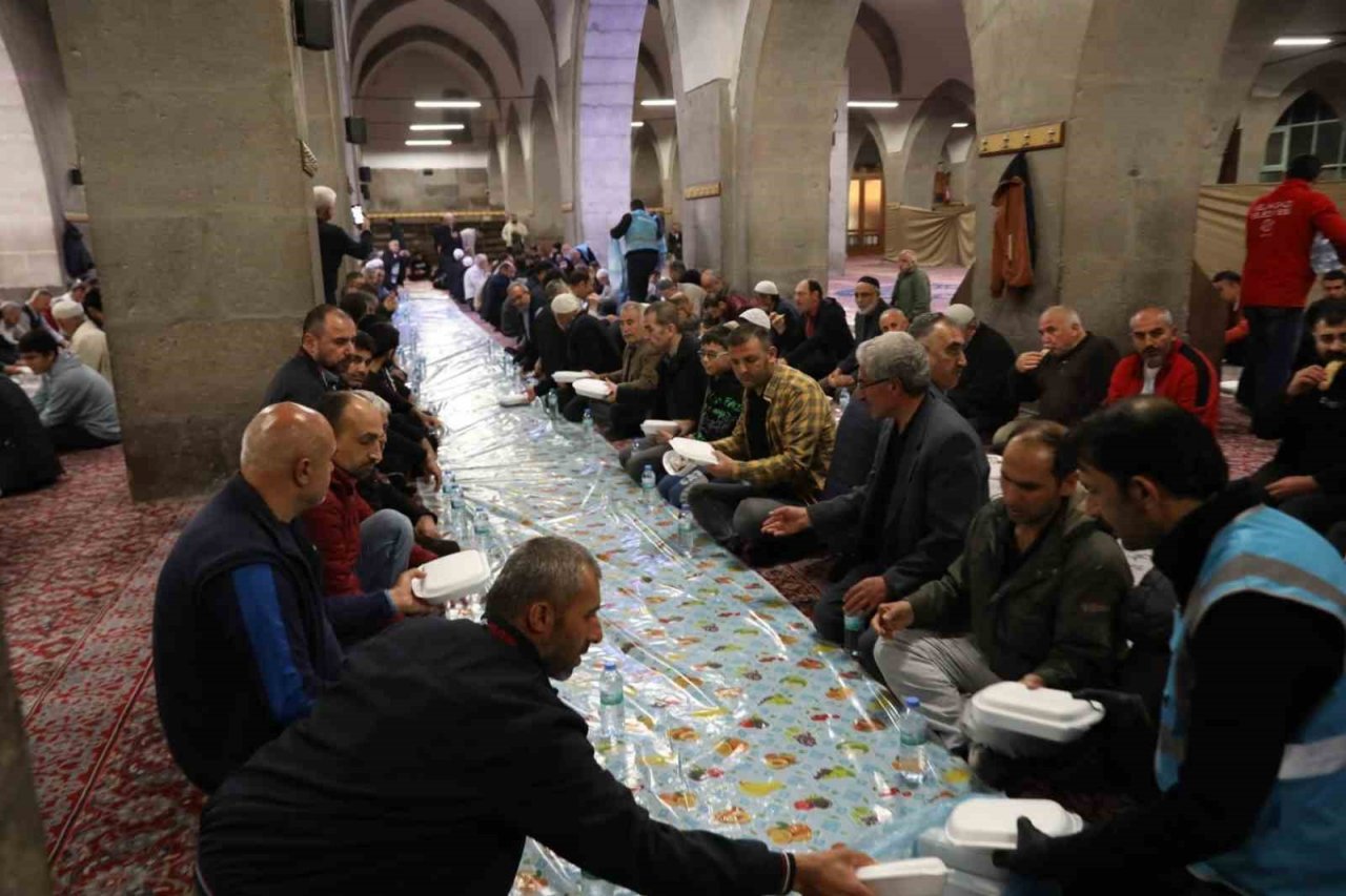 Melikgazi’de sahur buluşması