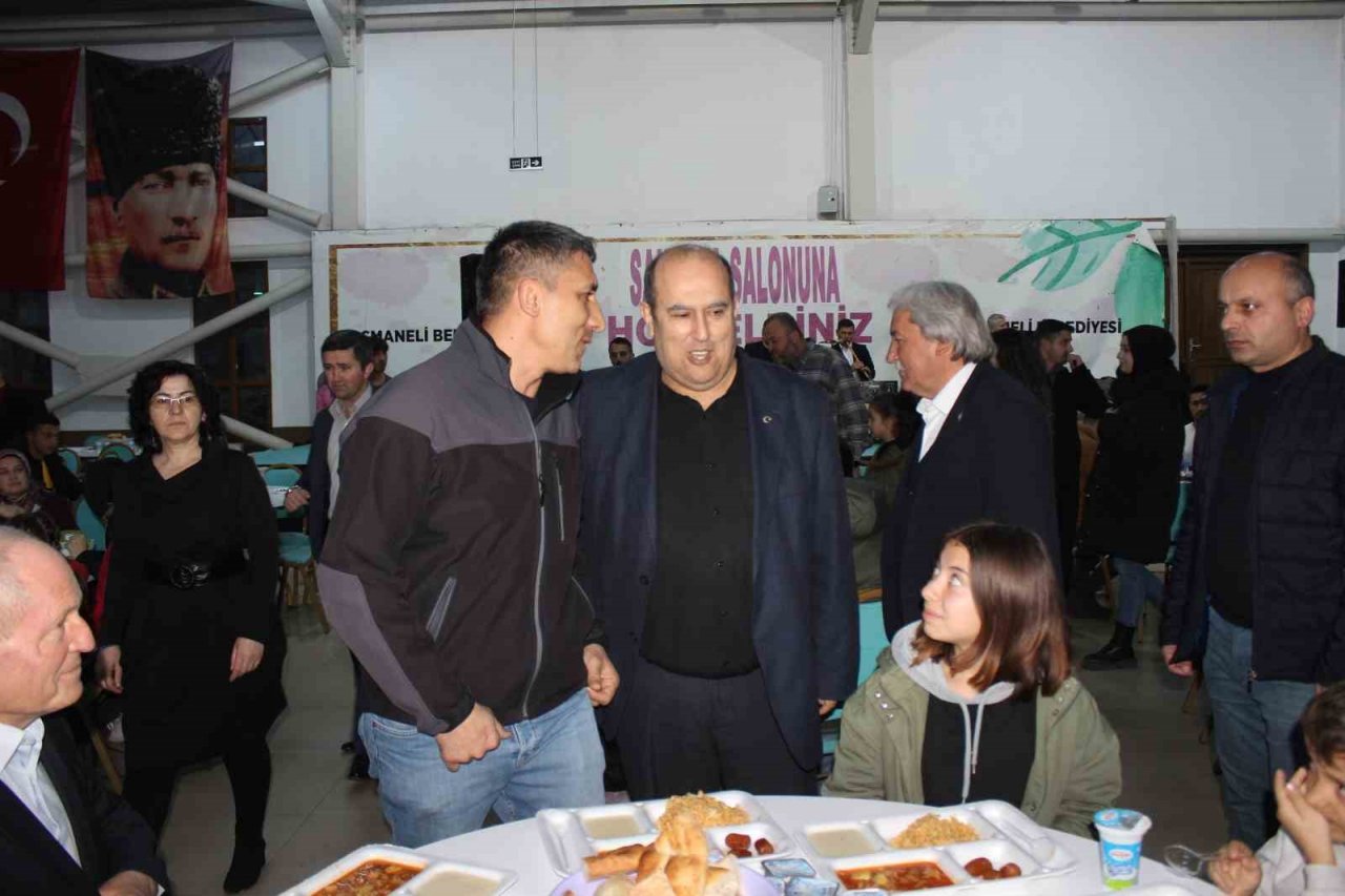 Kaymakam Ünal şehit yakınları ve gazilerle iftarda bir araya geldi