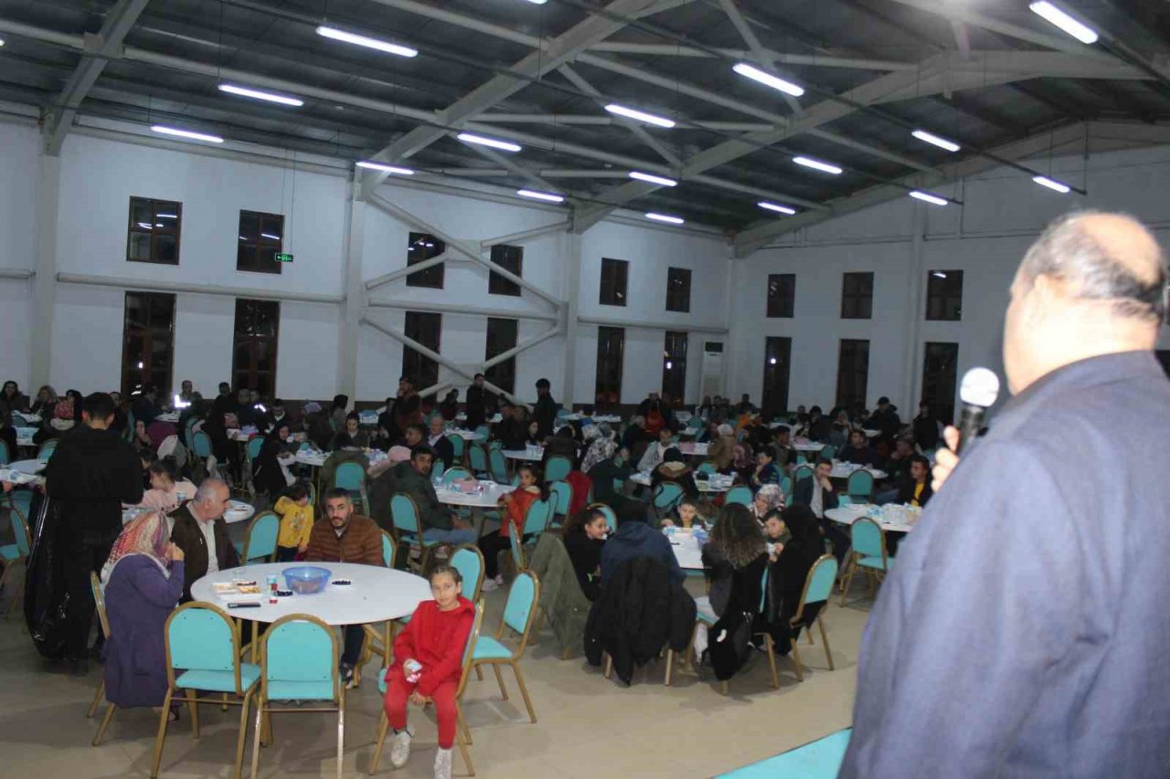 Kaymakam Ünal şehit yakınları ve gazilerle iftarda bir araya geldi