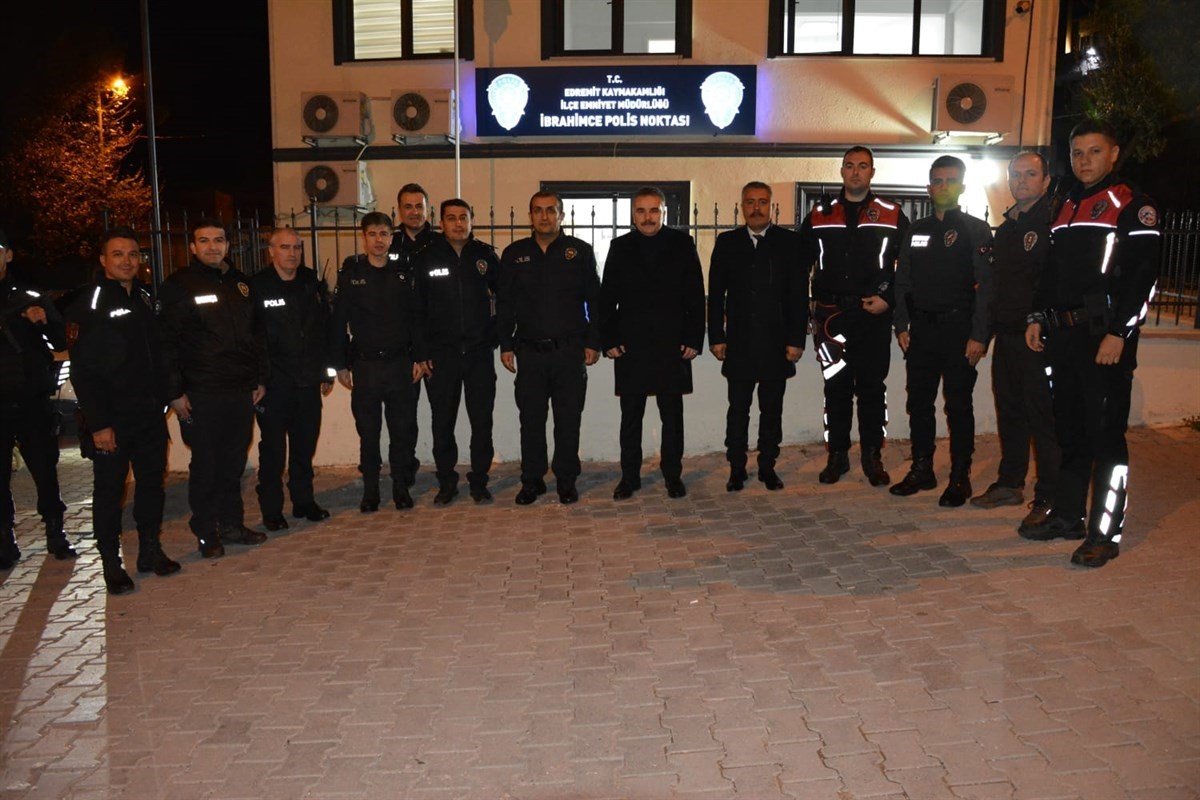 Kaymakam Odabaş, polislerle iftar yaptı