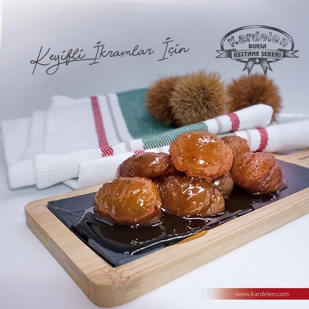 Bursalıların bayram hediyesi, Bayram tatlısı kestane şekeri
