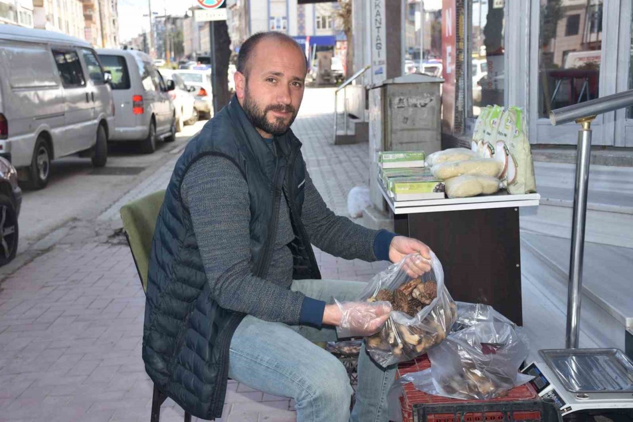 Ağaçların altından toplanıyor, kilosu 250 liradan satılıyor