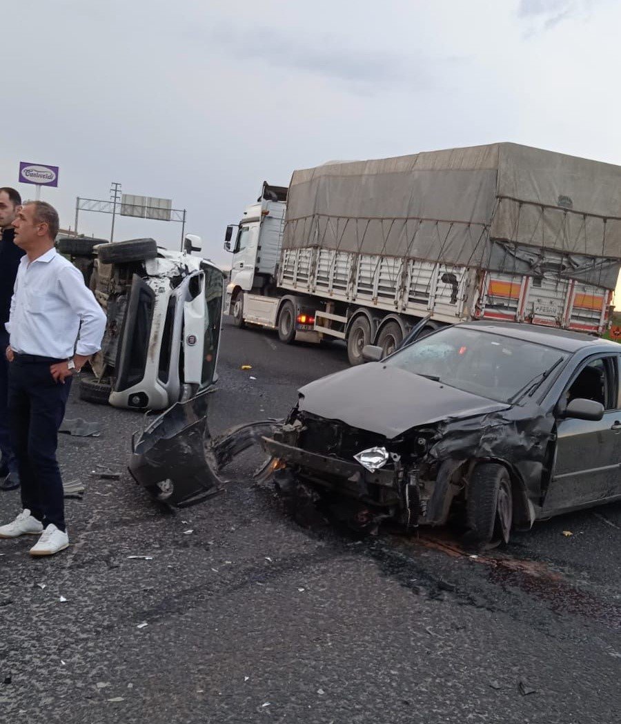 Ergene’de trafik kazası: 3 yaralı