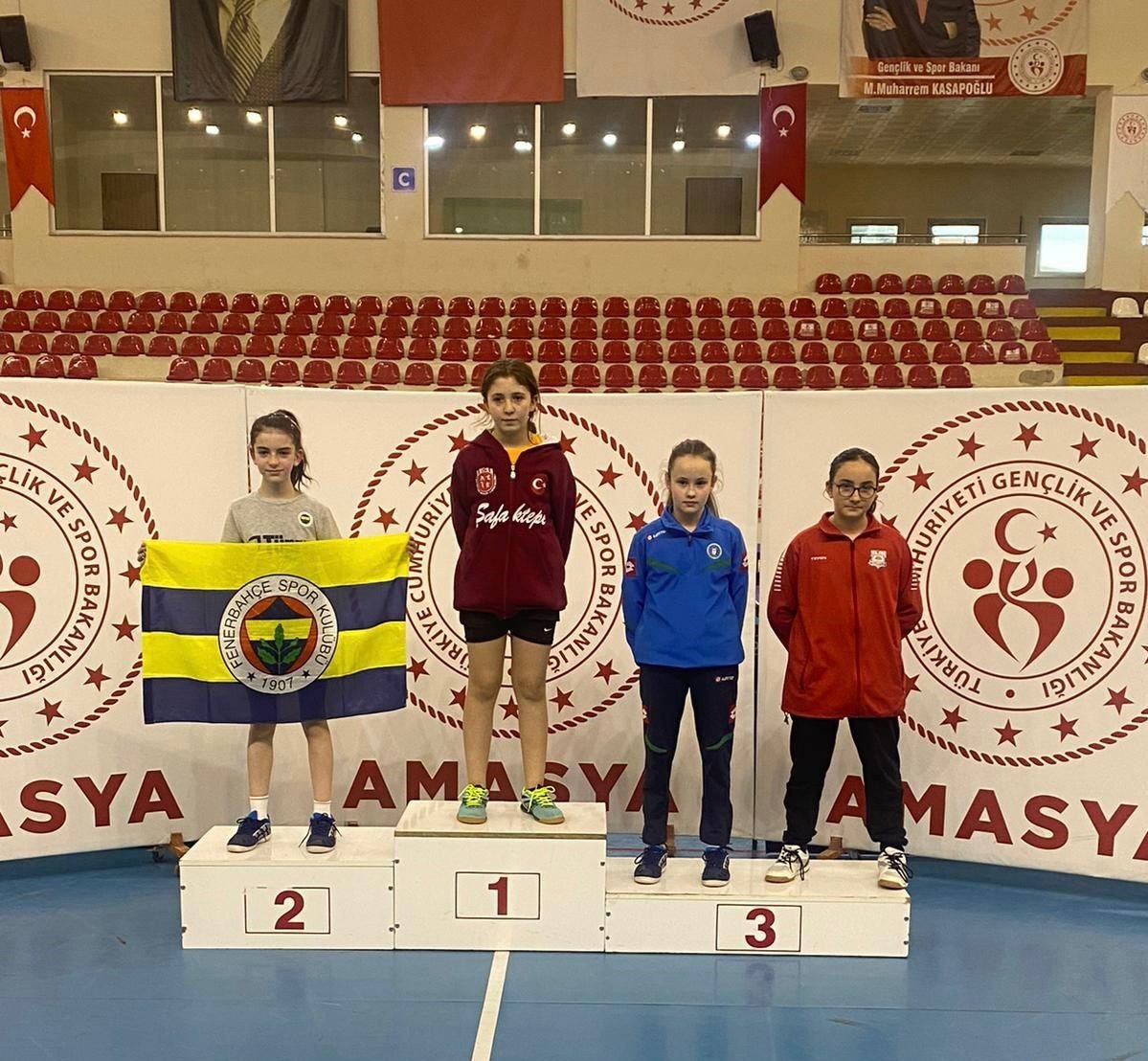 Yalovalı masa tenisçi Duru Beril Türkiye 4’üncüsü oldu