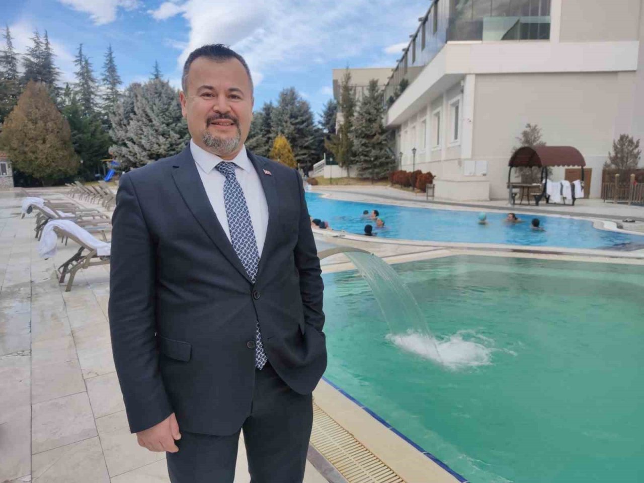 Afyonkarahisar’daki termallerde tatil yoğunluğu