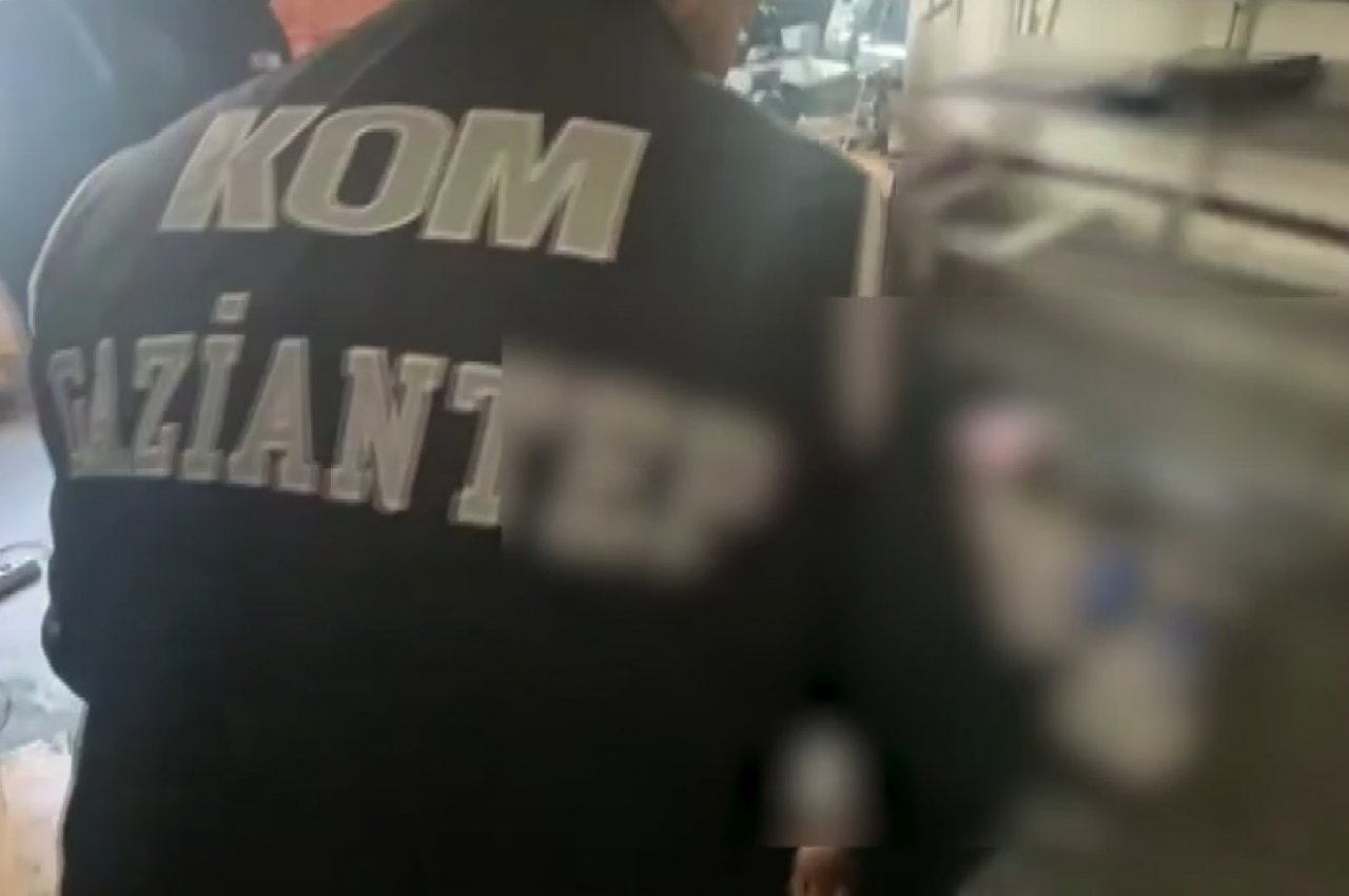 Gaziantep’te ikiz plaka baskını