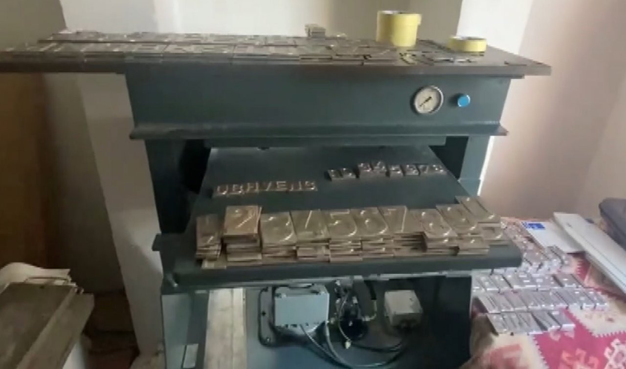 Gaziantep’te ikiz plaka baskını