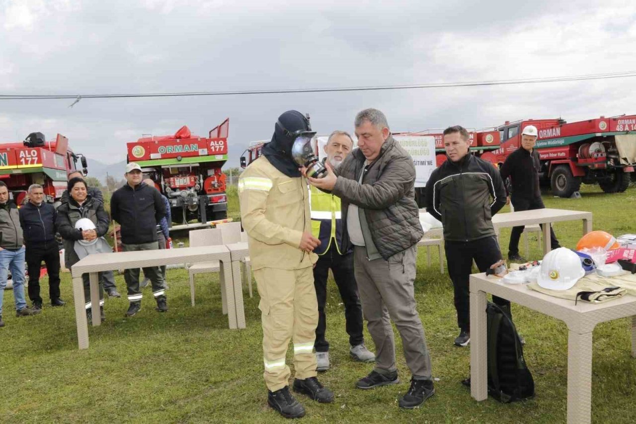 Aydın Orman İşletme Müdürlüğü’nde İşbaşı Eğitimi yapıldı