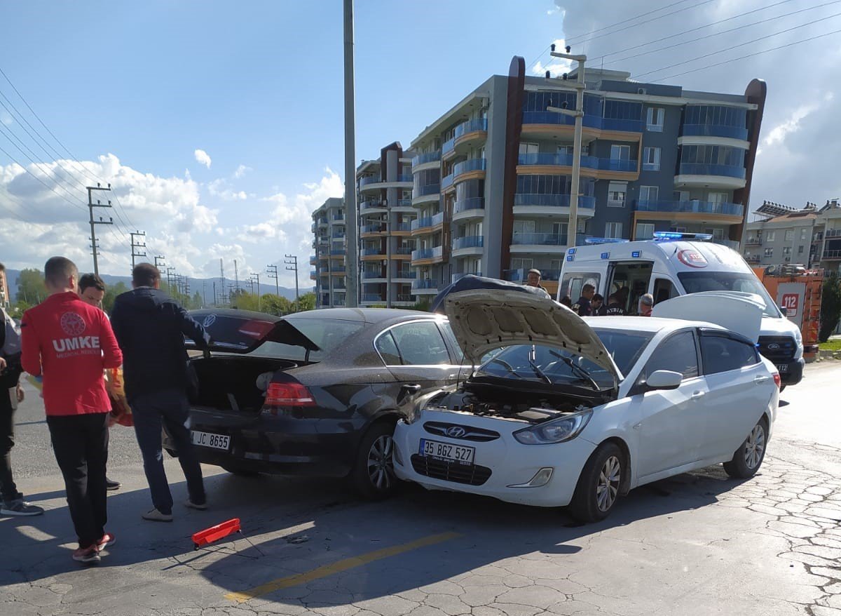 Aydın’da trafik kazası: 4 yaralı