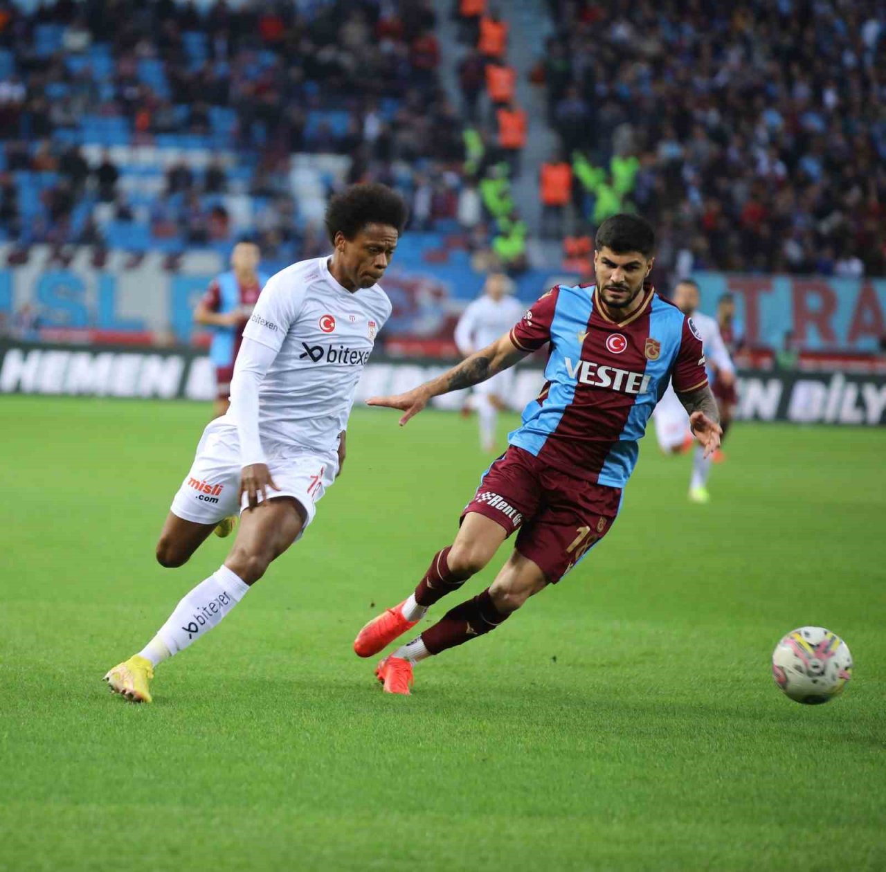 Sivasspor ile Trabzonspor 34. randevuda