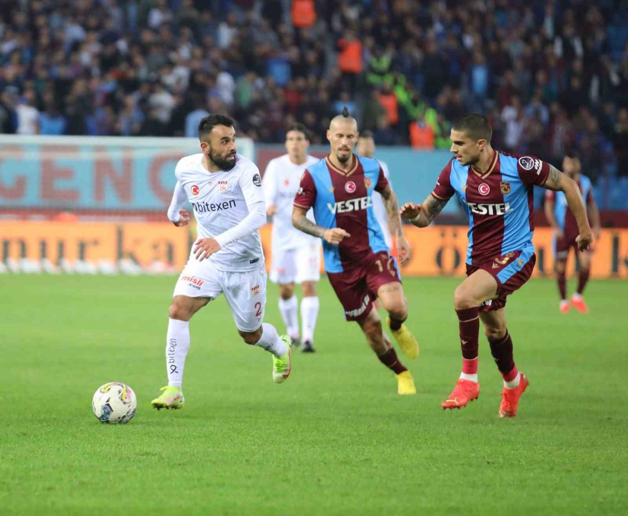 Sivasspor ile Trabzonspor 34. randevuda