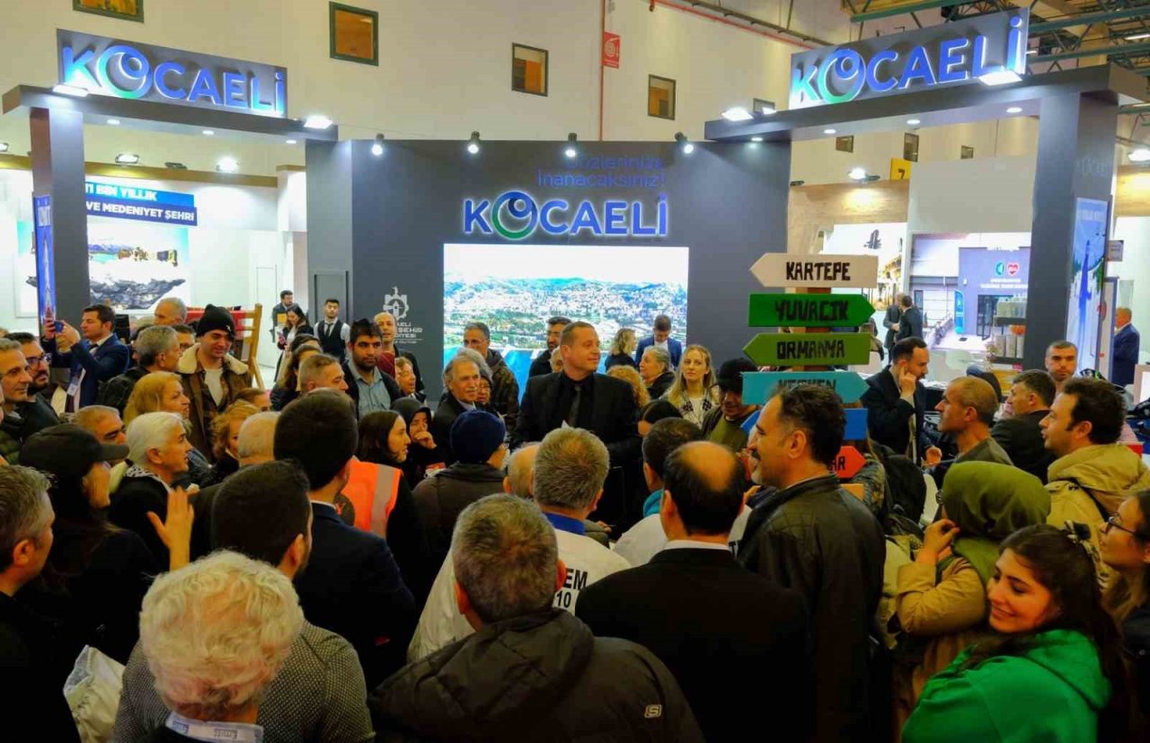 Turizm fuarının parlayan yıldızı Kocaeli oldu