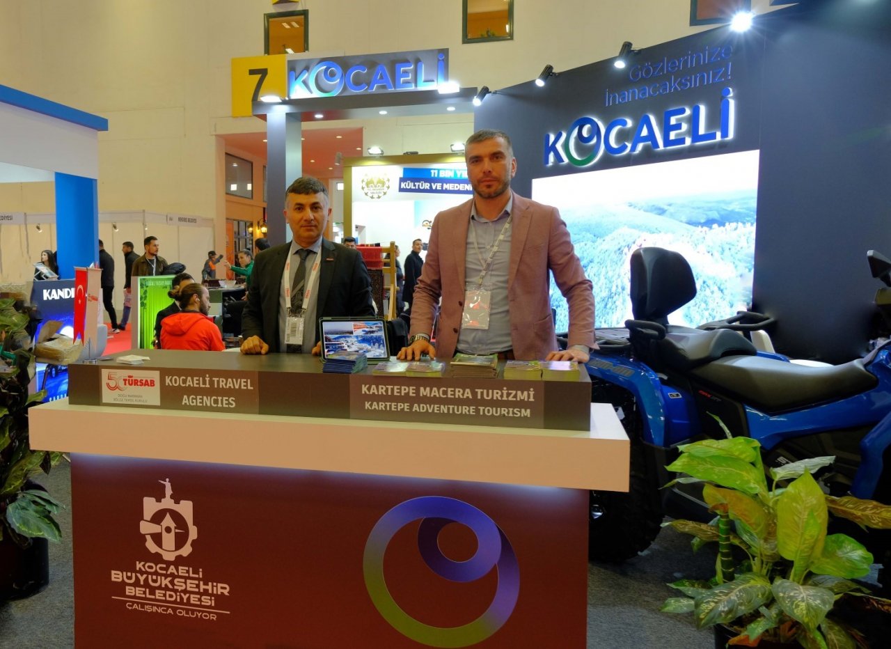 Turizm fuarının parlayan yıldızı Kocaeli oldu