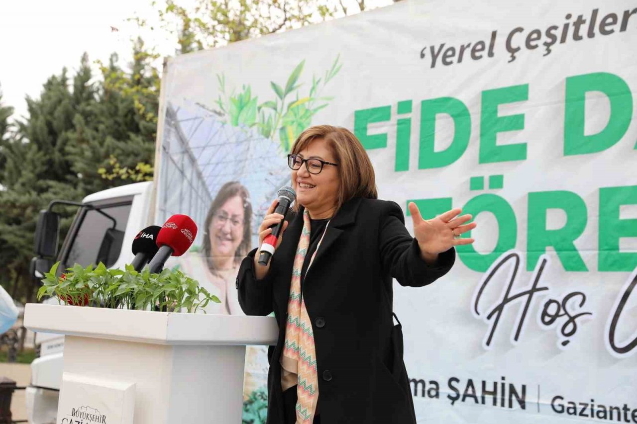 Gaziantep’te çiftçilere 2 milyon adet fide desteği