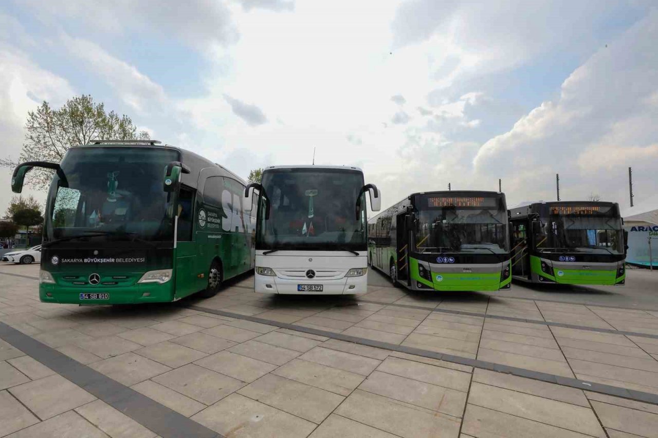 Toplu taşıma filosuna 2 yeni körüklü otobüs daha