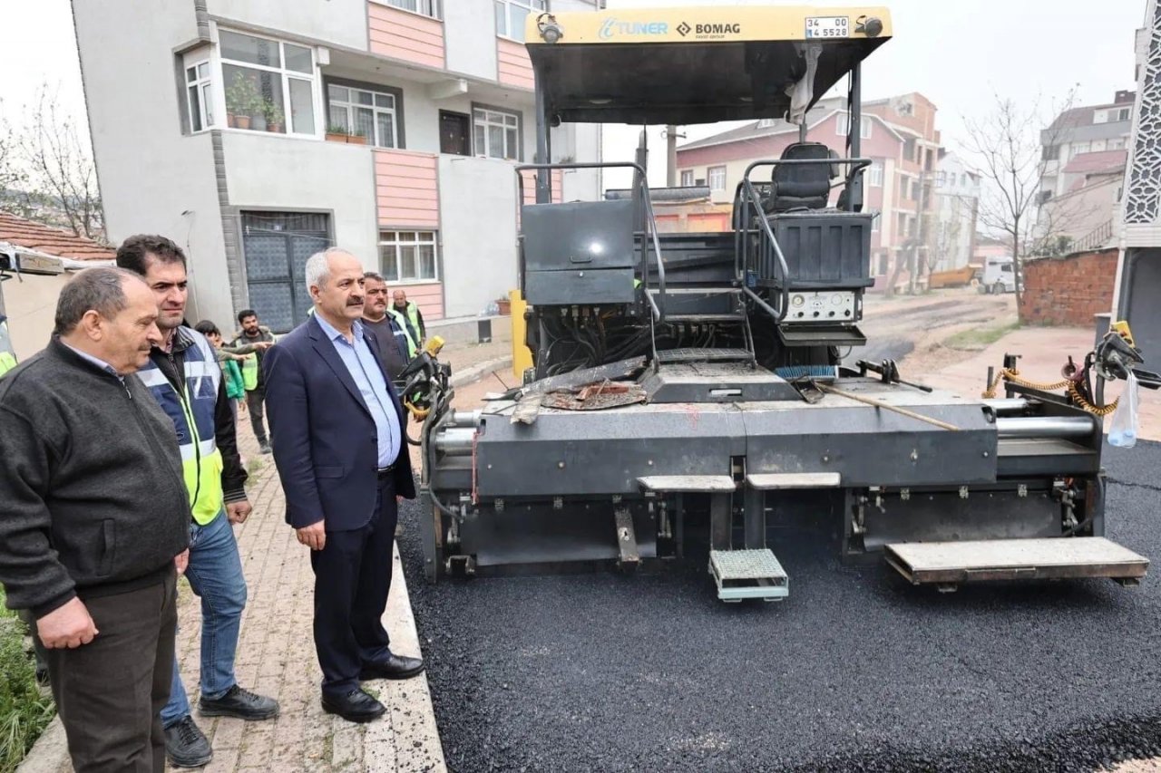 Gebze’de asfalt seferberliği