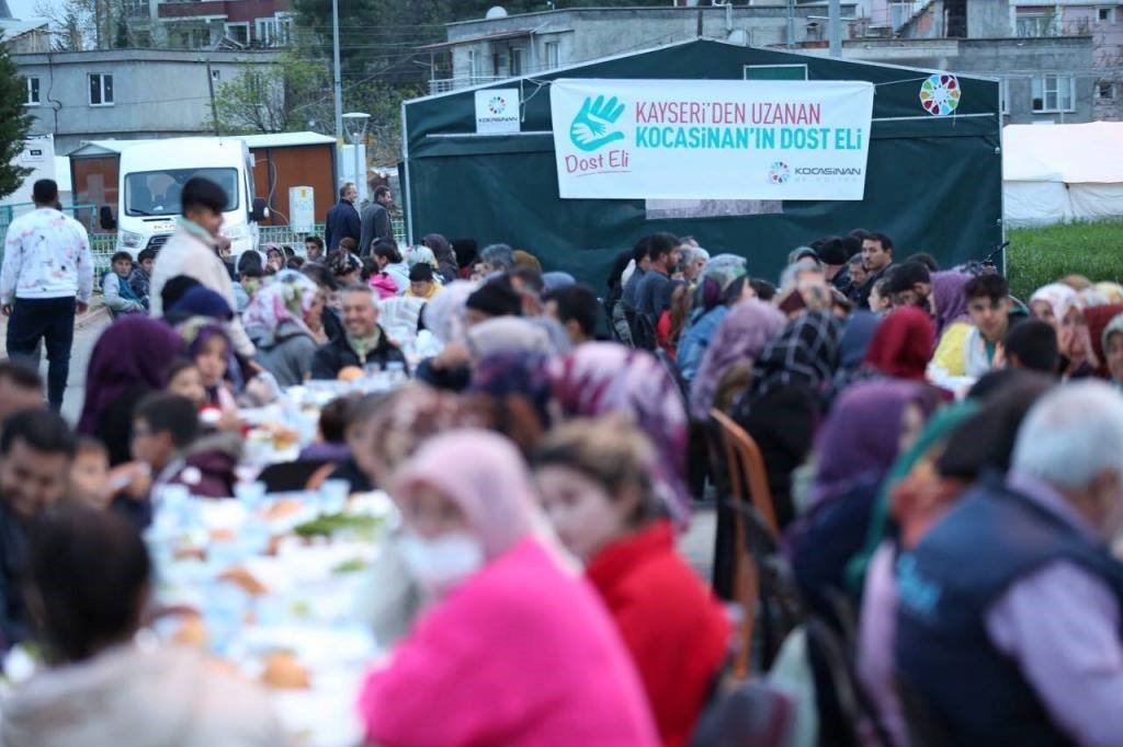 Kocasinan, Ramazan Ayı’nda on binlerce vatandaşın gönlüne dokundu