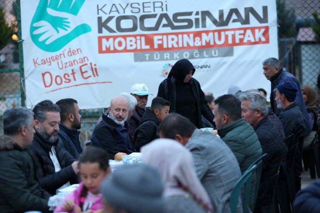 Kocasinan, Ramazan Ayı’nda on binlerce vatandaşın gönlüne dokundu