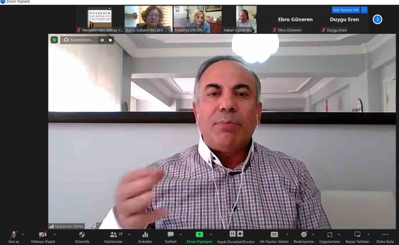 NEVÜ’den ’V. Kapadokya Turizm Haftası: Krizde Turizm’ konulu panel