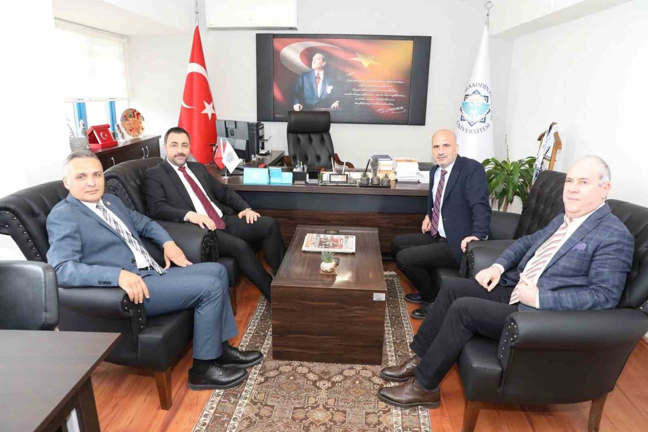 Rektör kalan, ALKÜ ailesiyle bayramlaştı